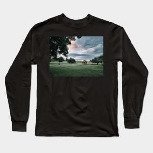 Dream Yard with Dramatic Sky Photography V2 Long Sleeve T-Shirt